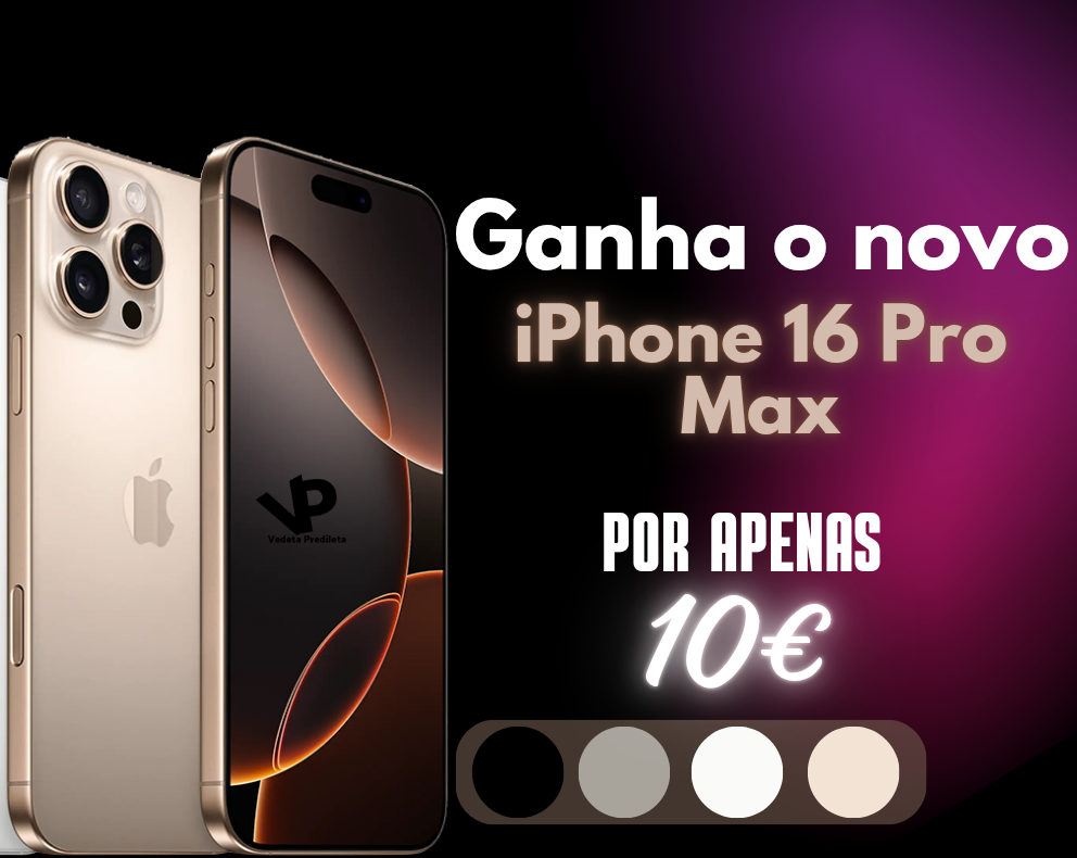 iPHONE 16 PRO MAX 256GB - SORTEIO