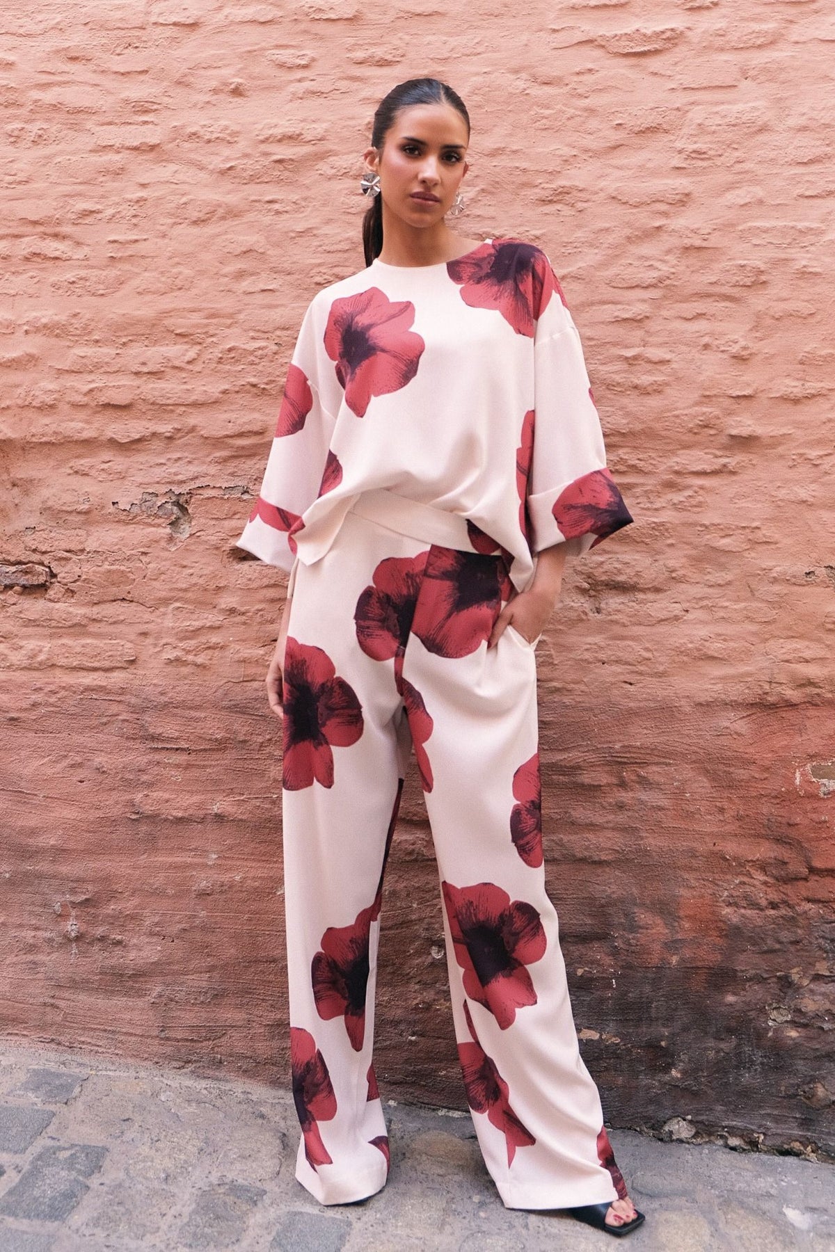 CONJUNTO ESTAMPA FLORAL